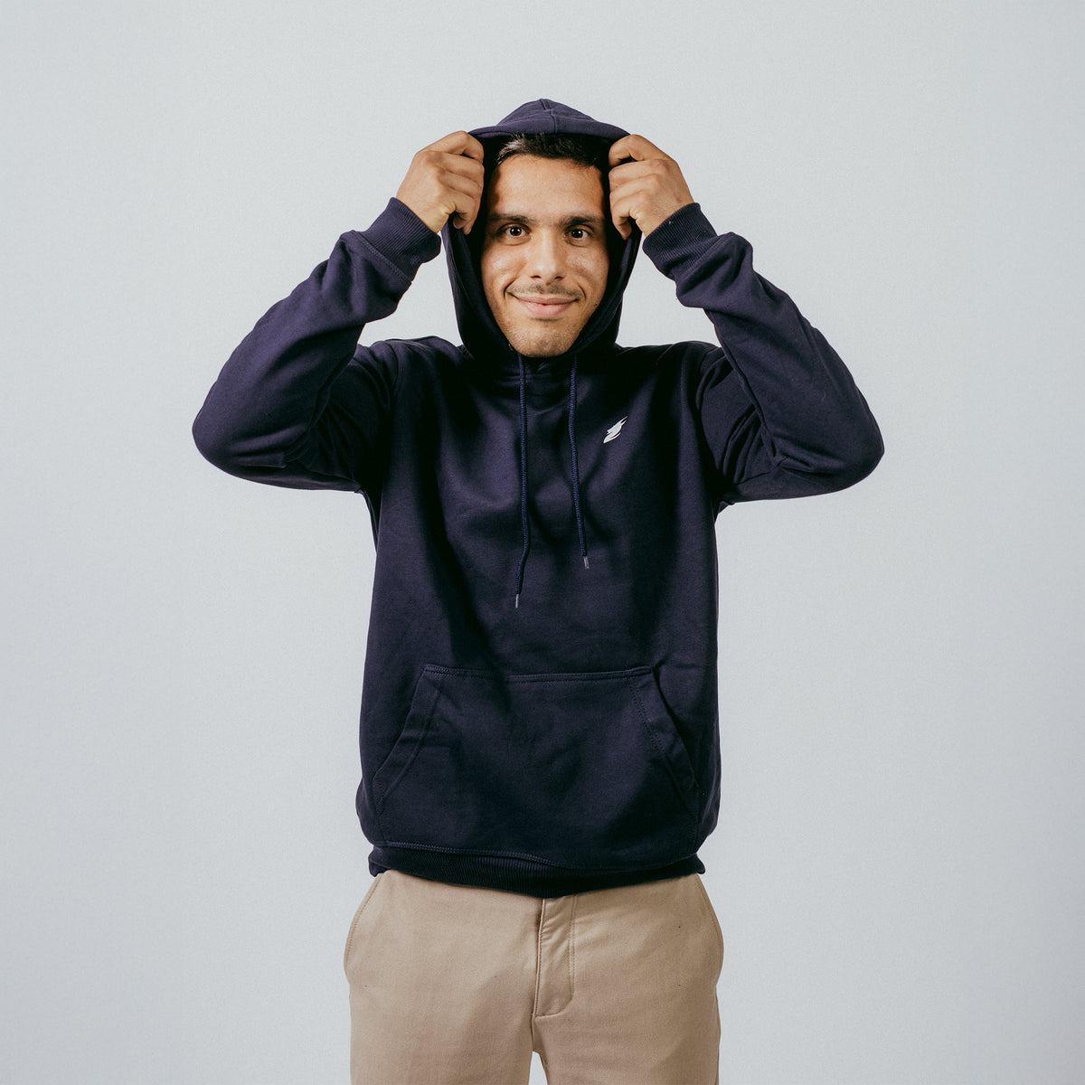 Crest’s hoodie - Goat Boxing (Dark Blue)