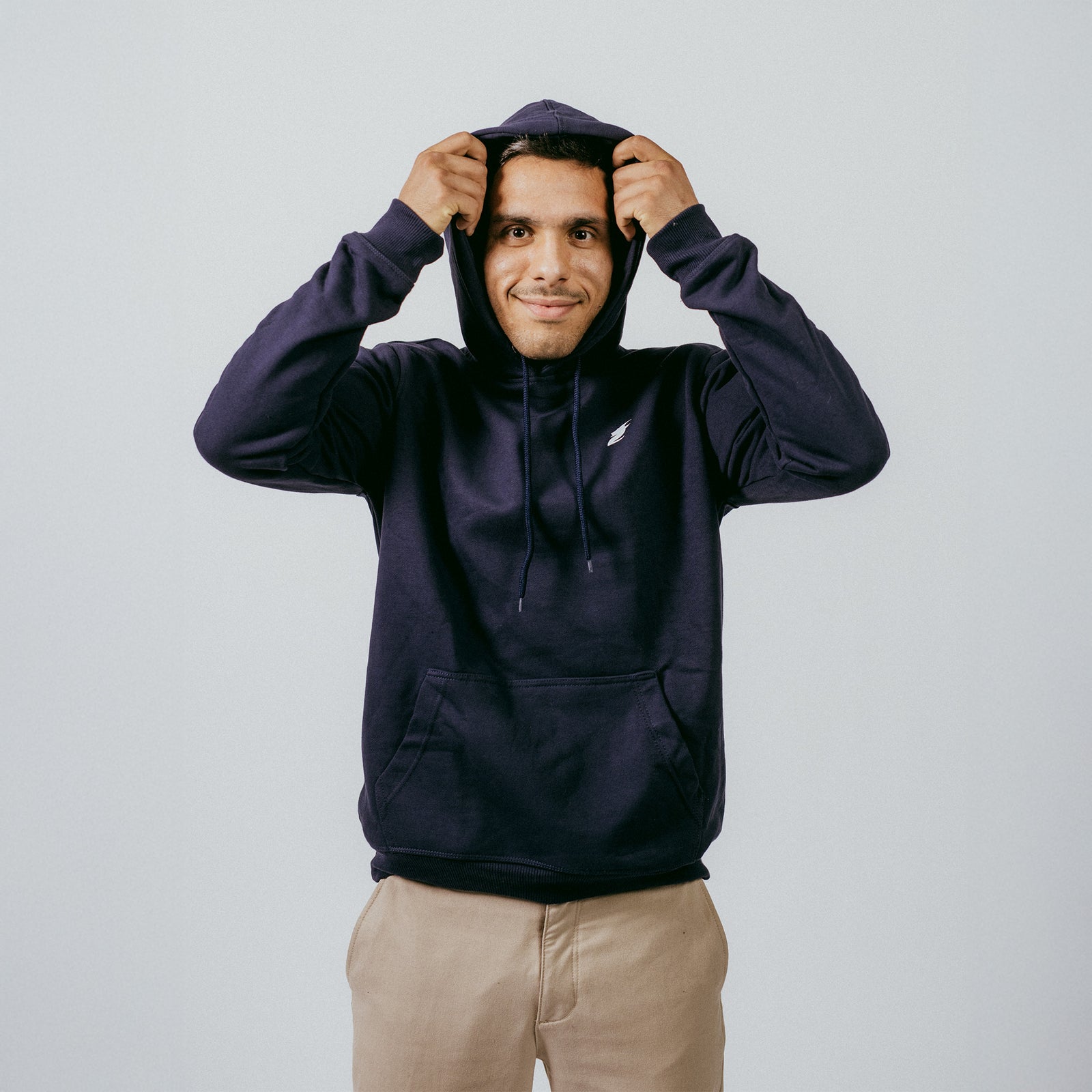 Crest’s hoodie - Goat Boxing (Dark Blue)
