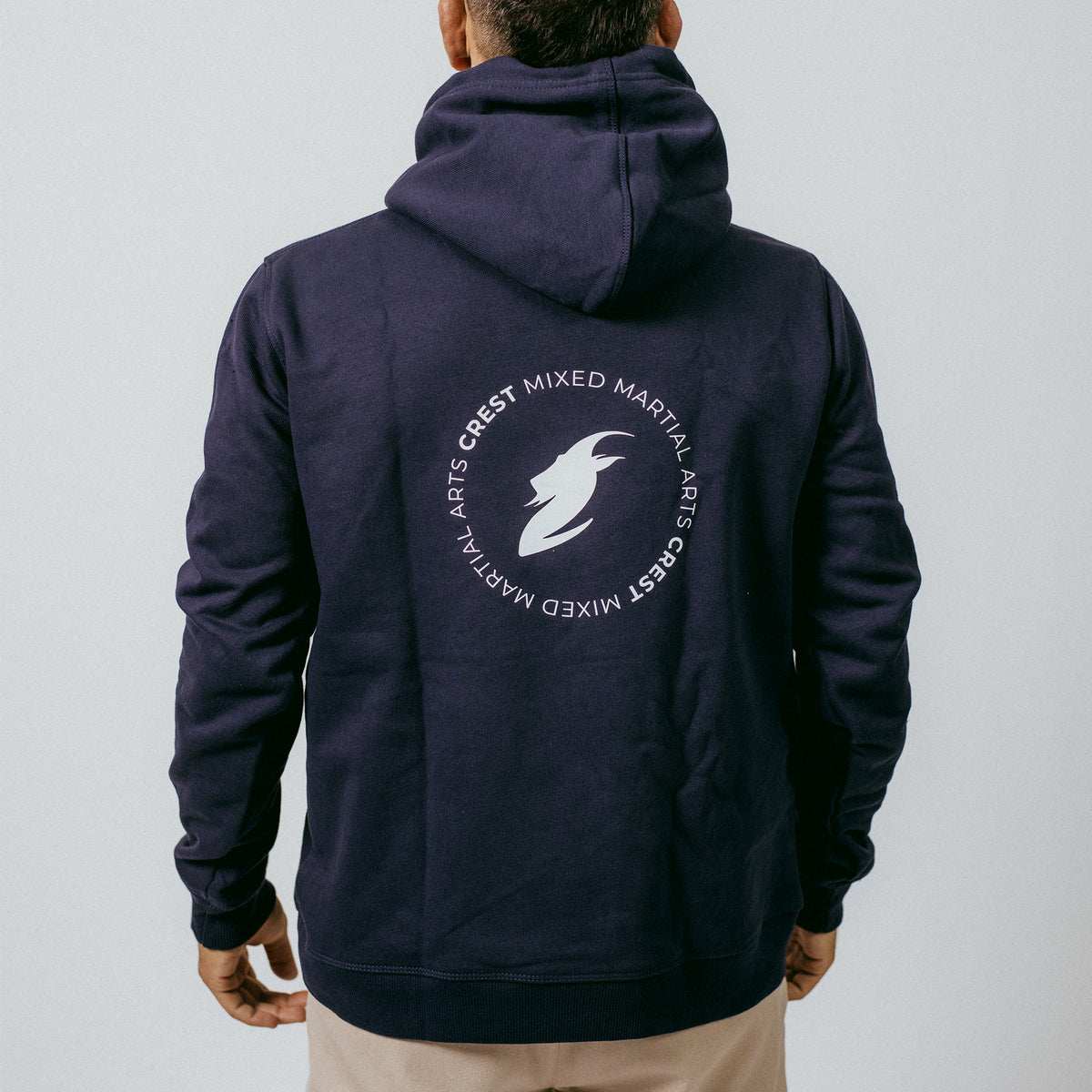 Crest’s hoodie - Goat MMA (Dark Blue)