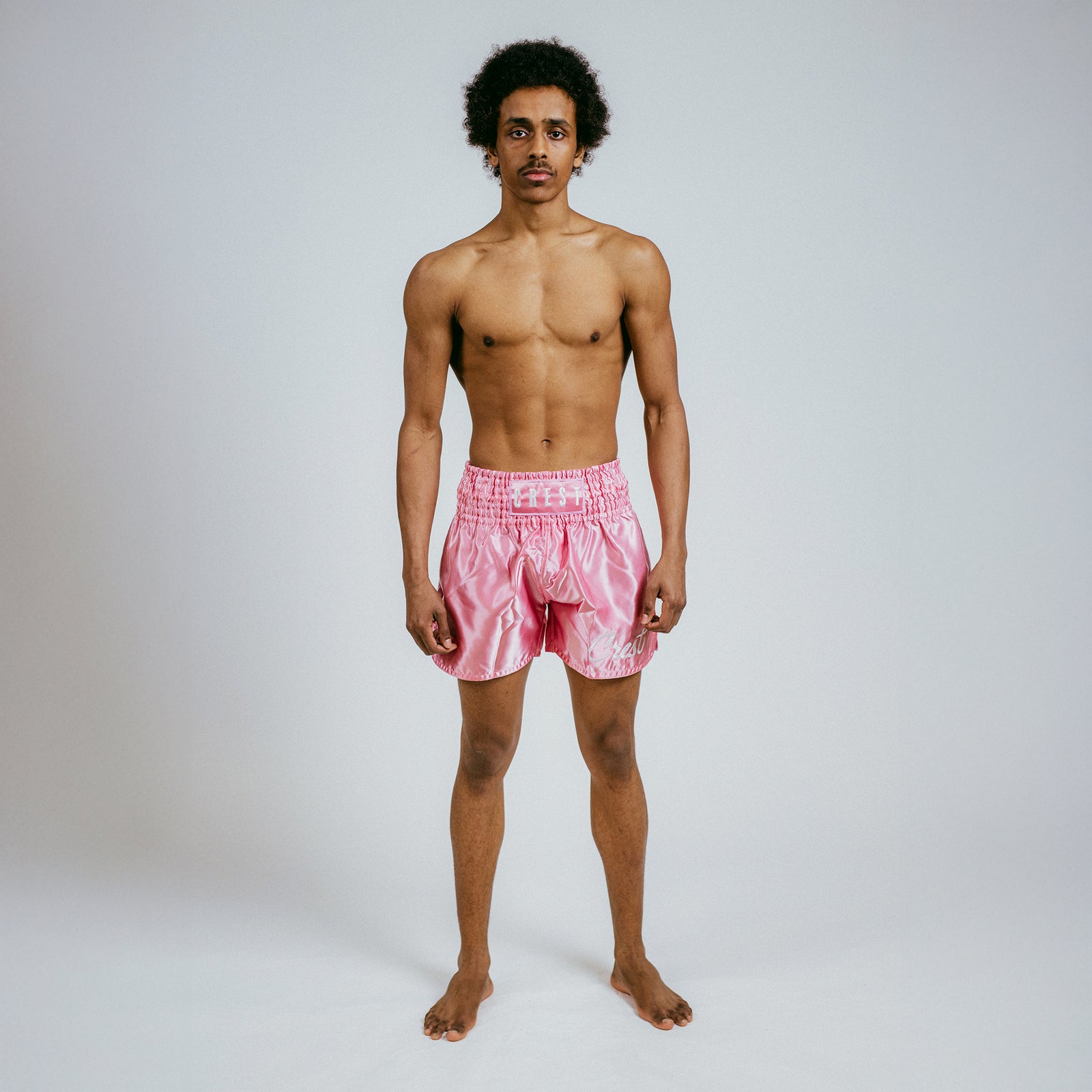 Shorts "C R E S T" - Pink