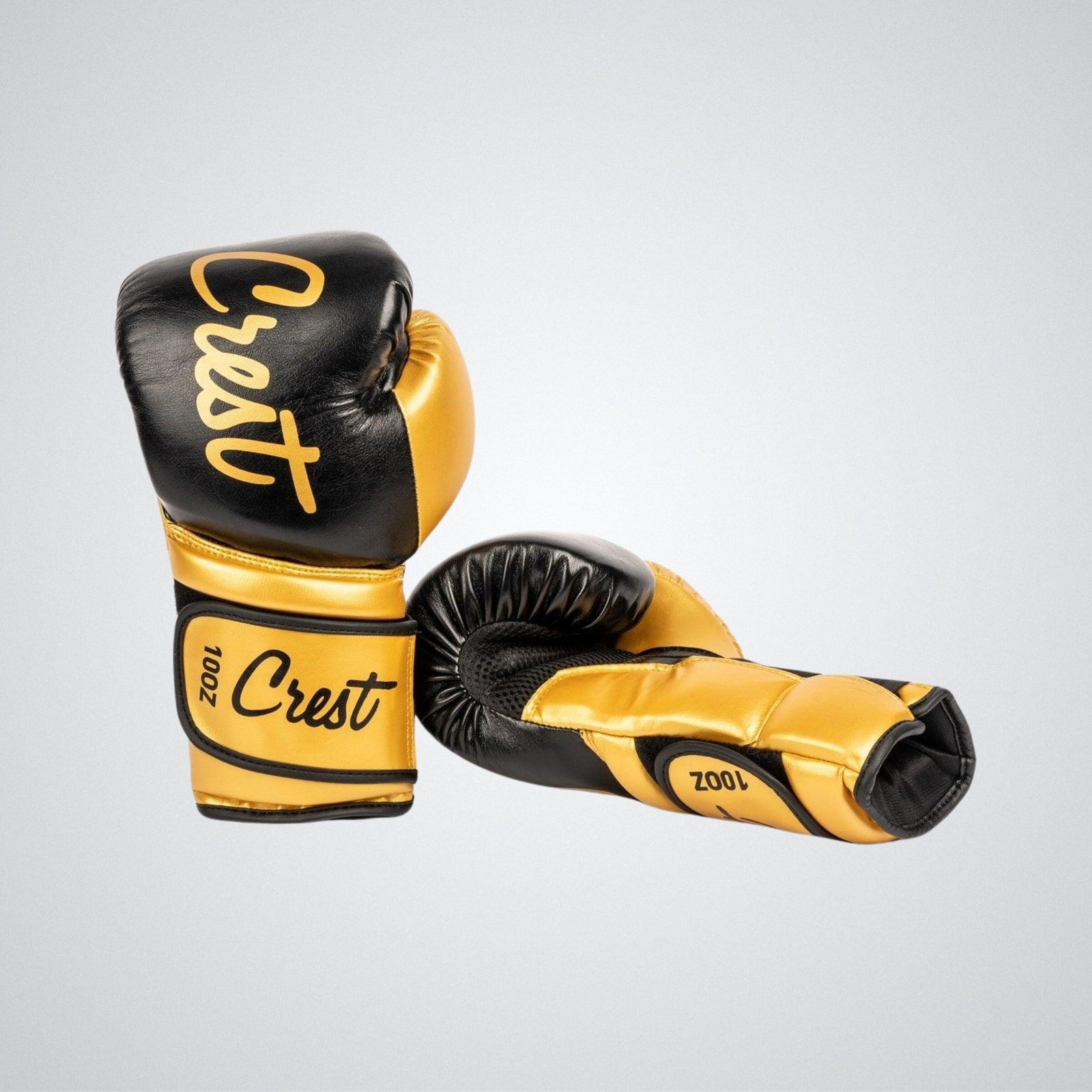 Crest Boxing Gloves "Pico 0.5" | Black/Gold