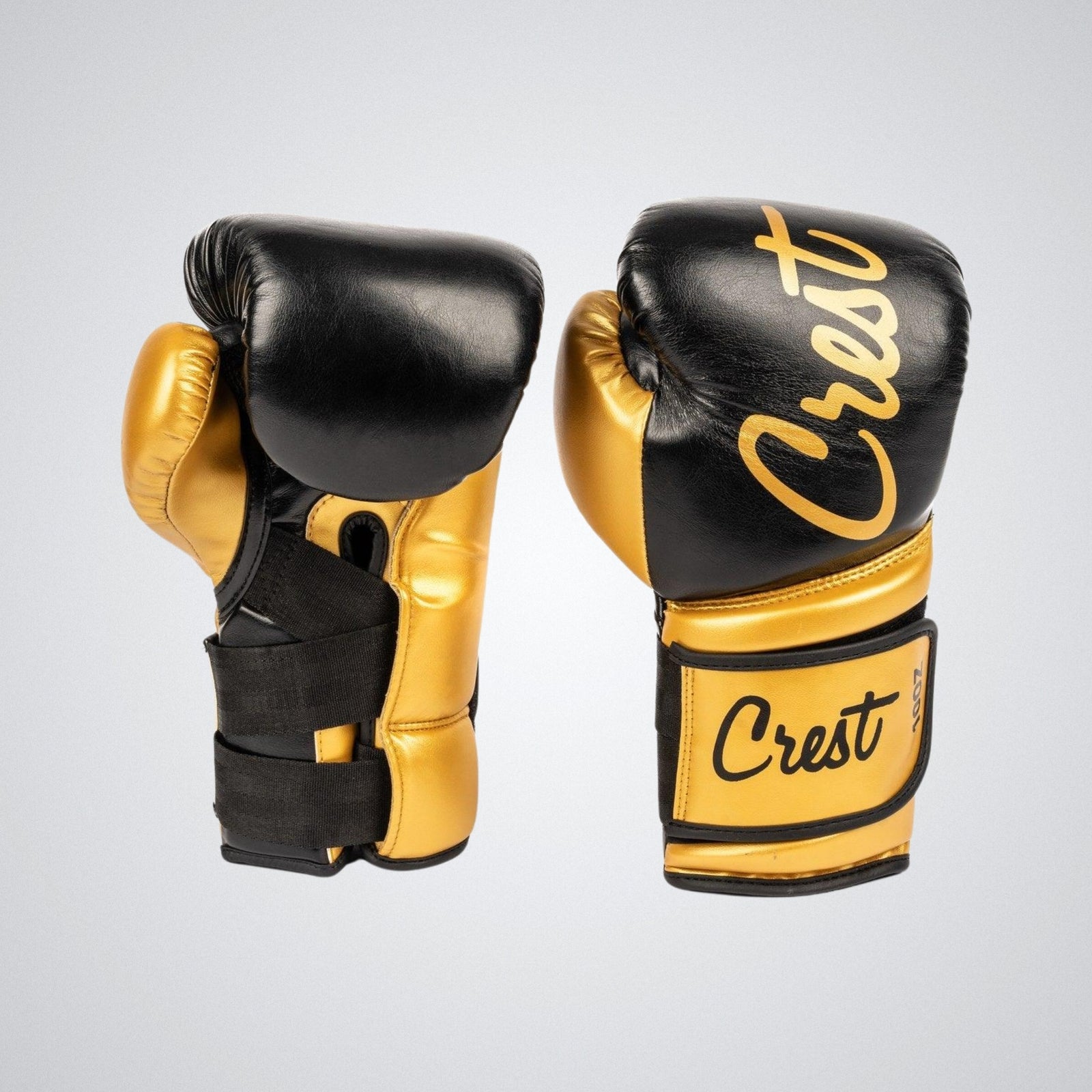 Crest Boxing Gloves "Pico 0.5" | Black/Gold