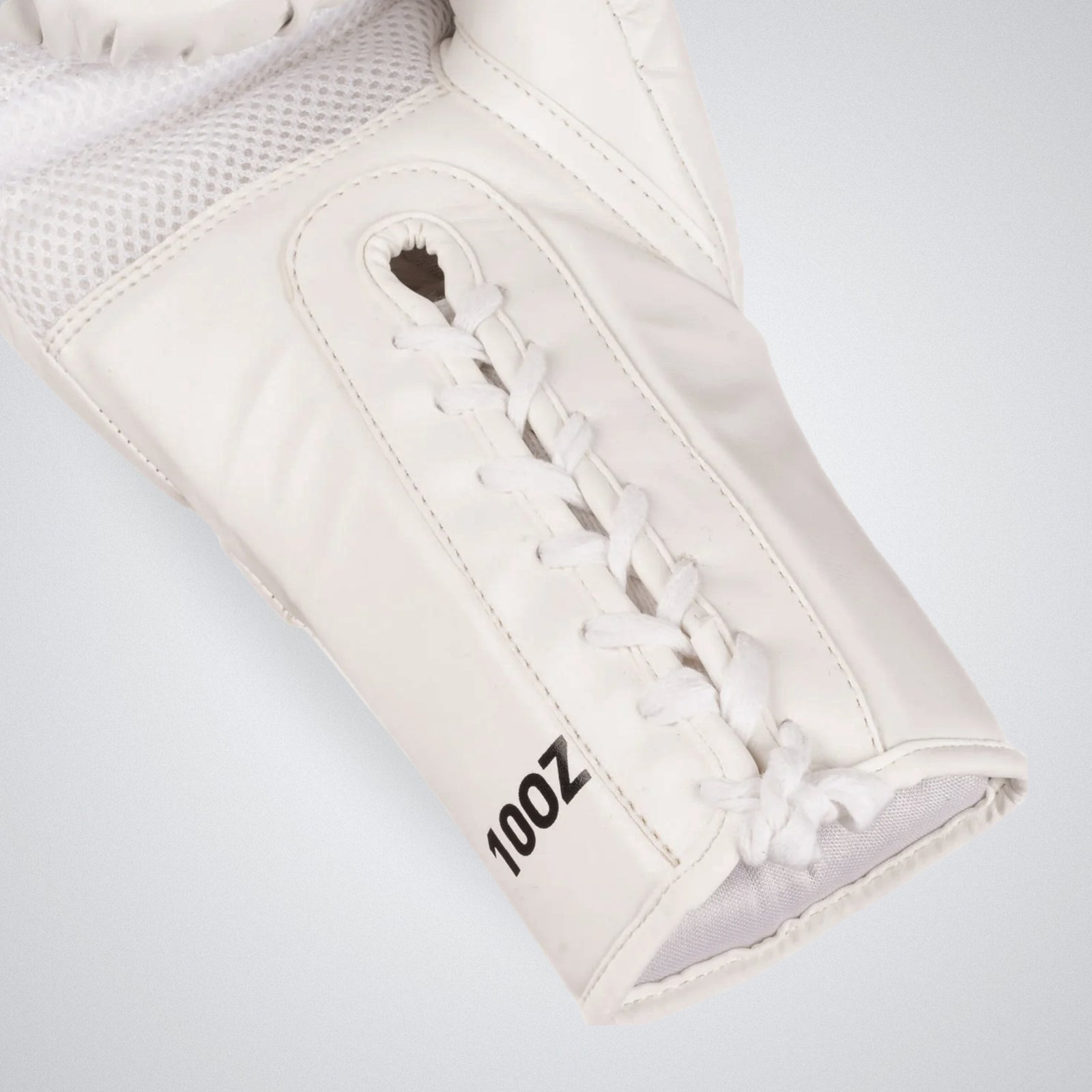 Crest Boxing Gloves "Pico 0.5" - Lace Up | White/Black