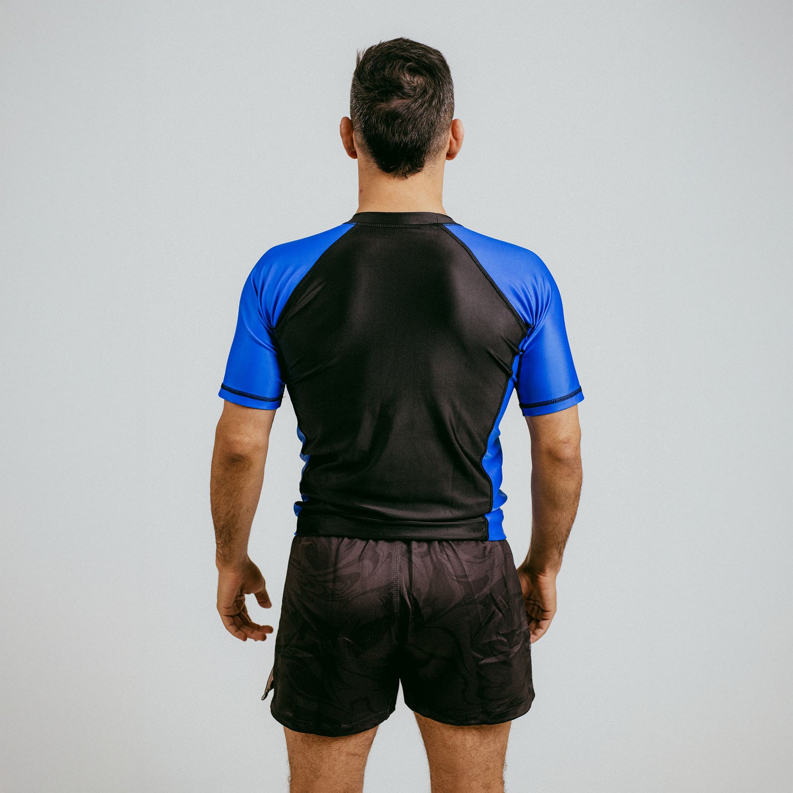 Rash Guard Blue "C" (short)