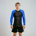 Rash Guard Blue "C" (long)
