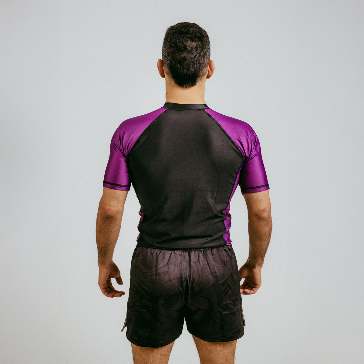 Rash Guard Purple "C" (short)