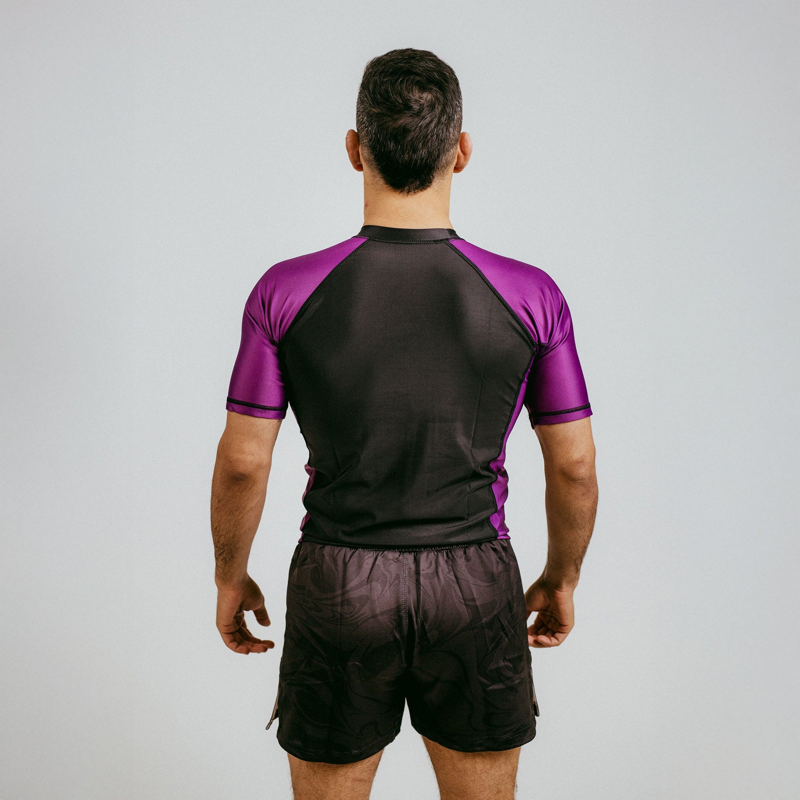 Rash Guard Purple "C" (short)