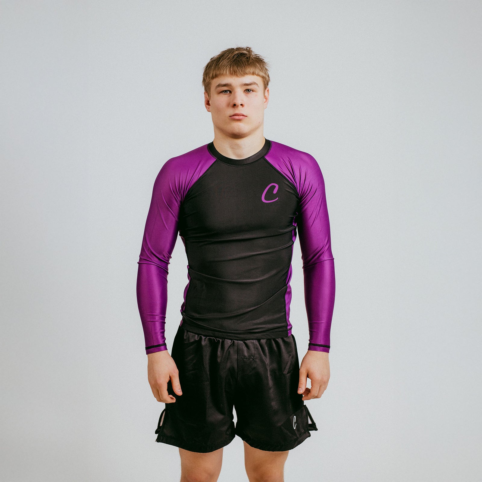 Rash Guard Purple "C" (long)