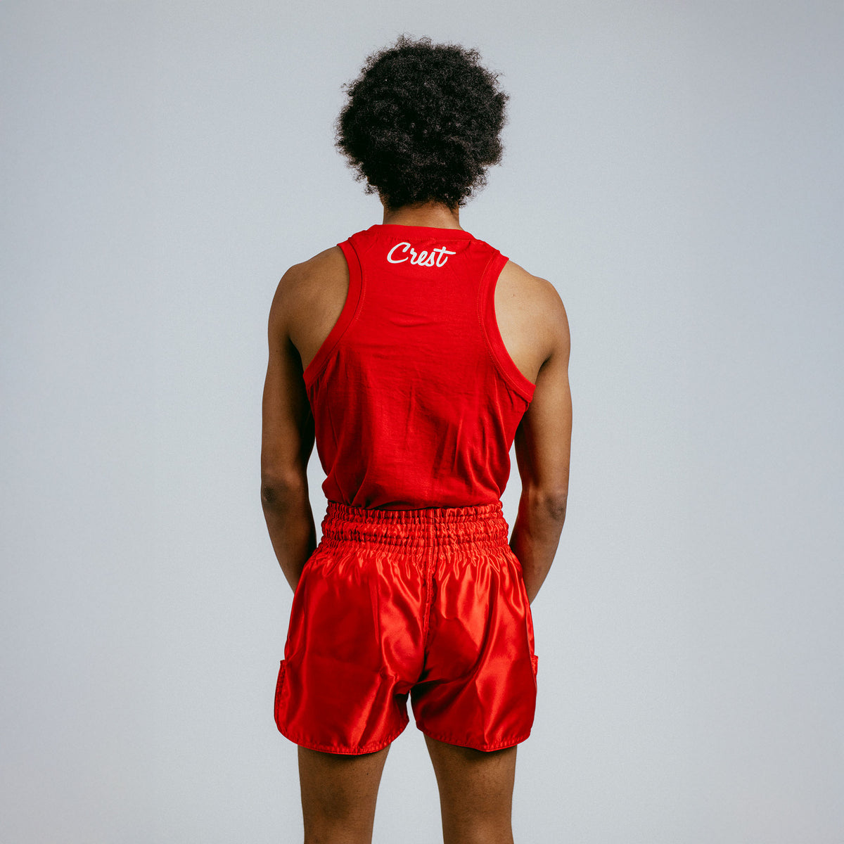 Boxing shirt "C" - red