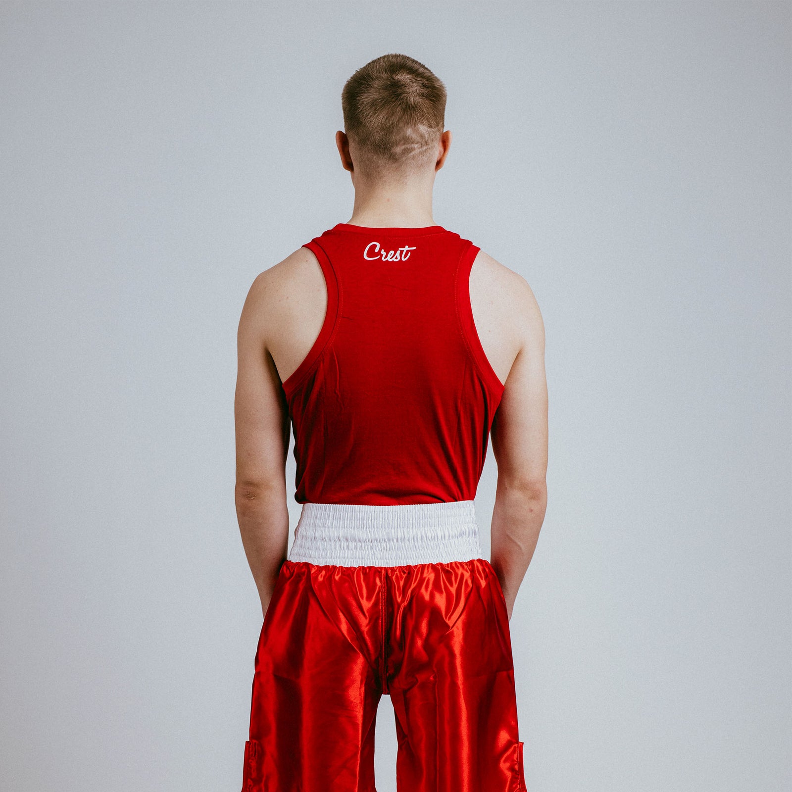 Boxing shirt "C" - red