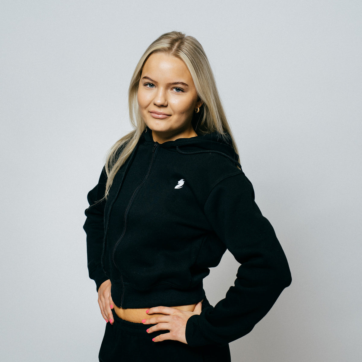 Crest naisten huppari - GOAT (Musta)