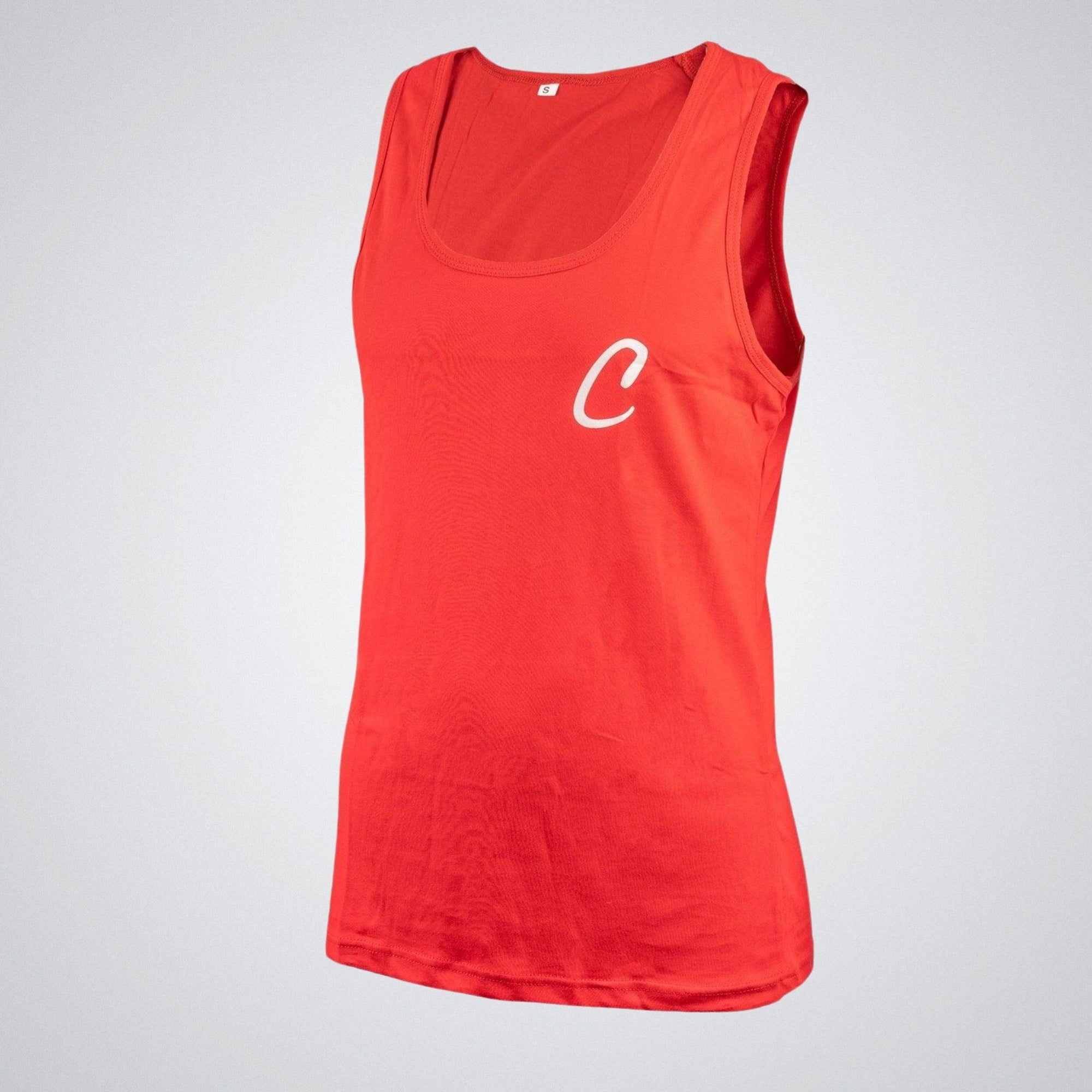 Crest Tank Top "C" - Open neck