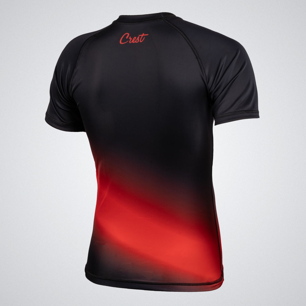 Rash Guard "GOAT" Black / Red (short)