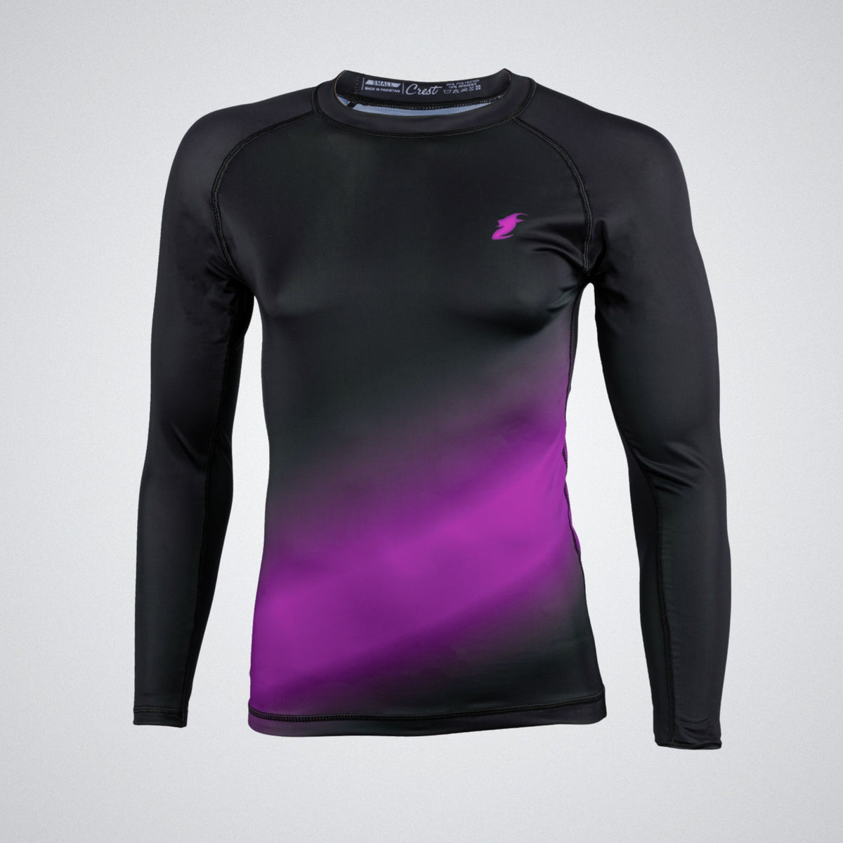 Rash Guard "GOAT" Purple / Black (long)