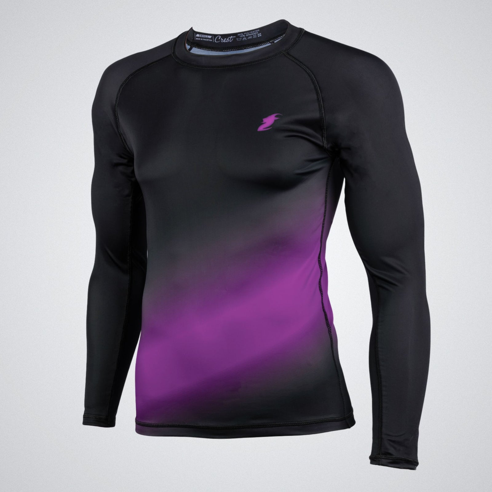 Rash Guard "GOAT" Purple / Black (long)