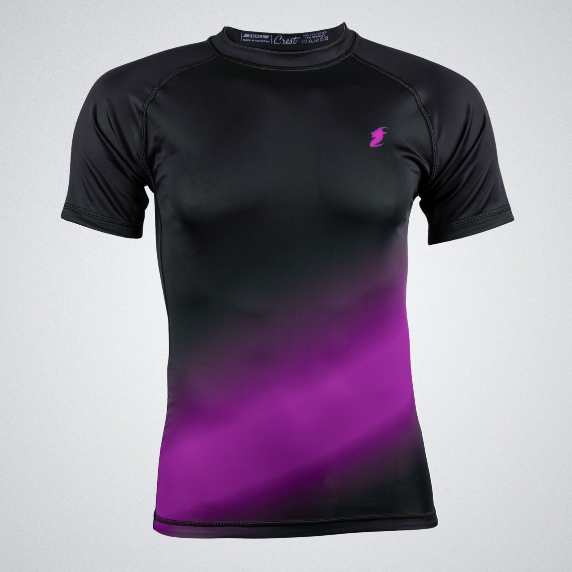 Rash Guard "GOAT" Purple / Black (short)
