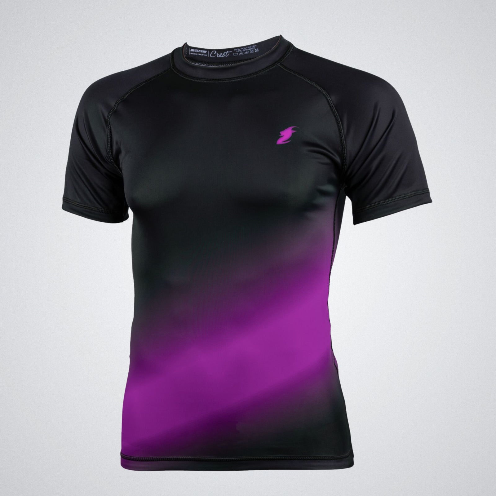 Rash Guard "GOAT" Purple / Black (short)