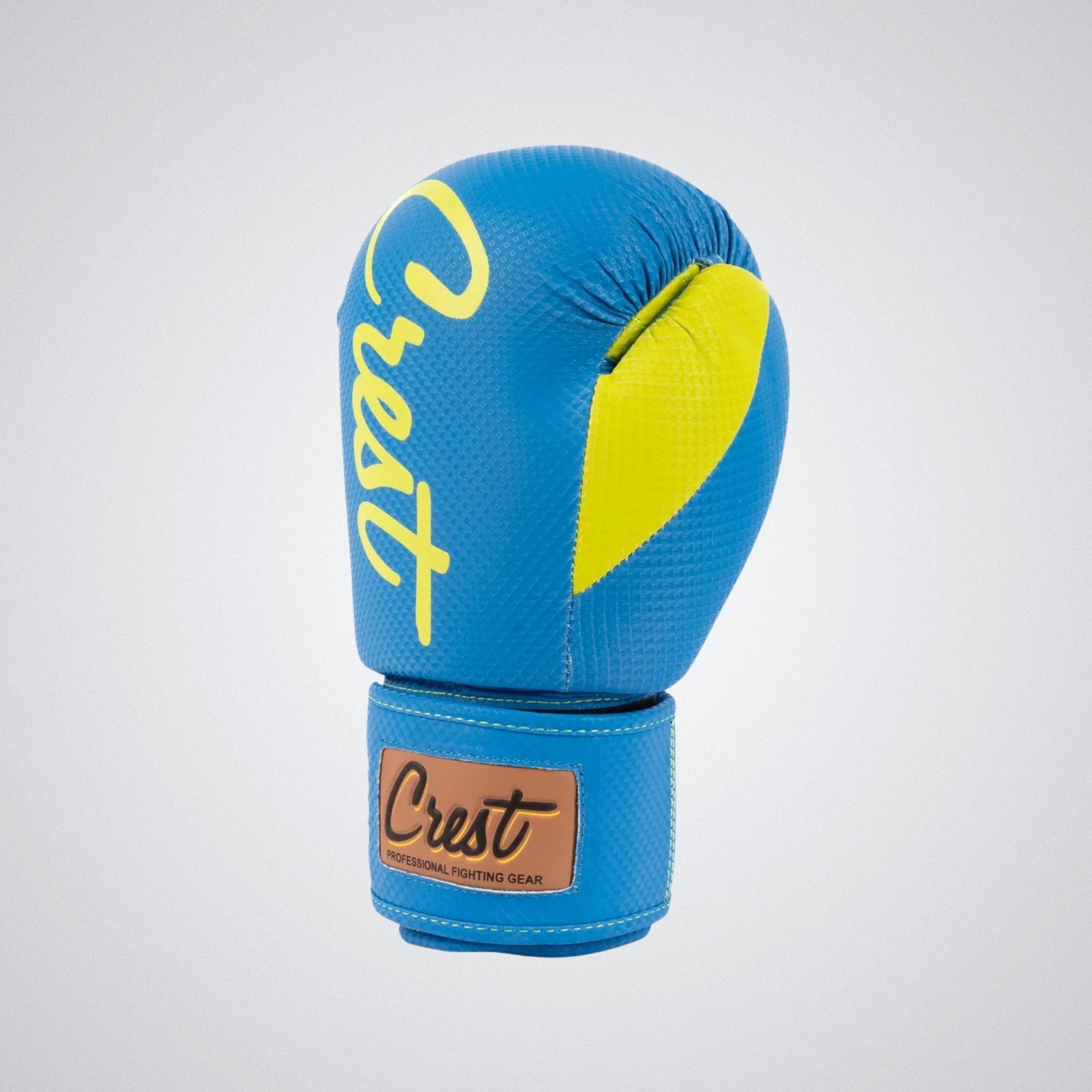 Crest Boxing Gloves "Trivor 0.5" | Blue/neon yellow