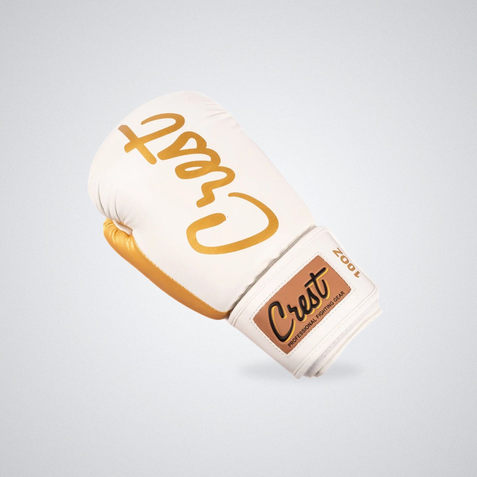 Crest Boxing Gloves "Trivor 0.5" | White/gold