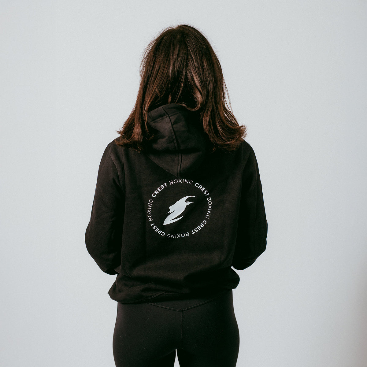 Crest hoodie - GOAT Boxing (Black)