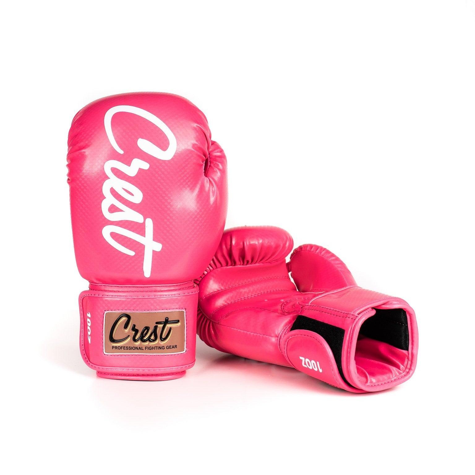 Crest Boxing Gloves "Trivor 0.5" | Pink - Crest - PFG