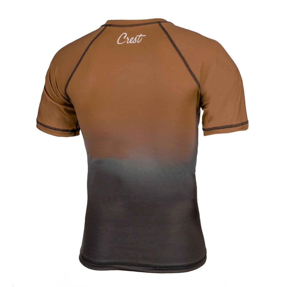 Rash Guard Brown (short) - Crest - PFG