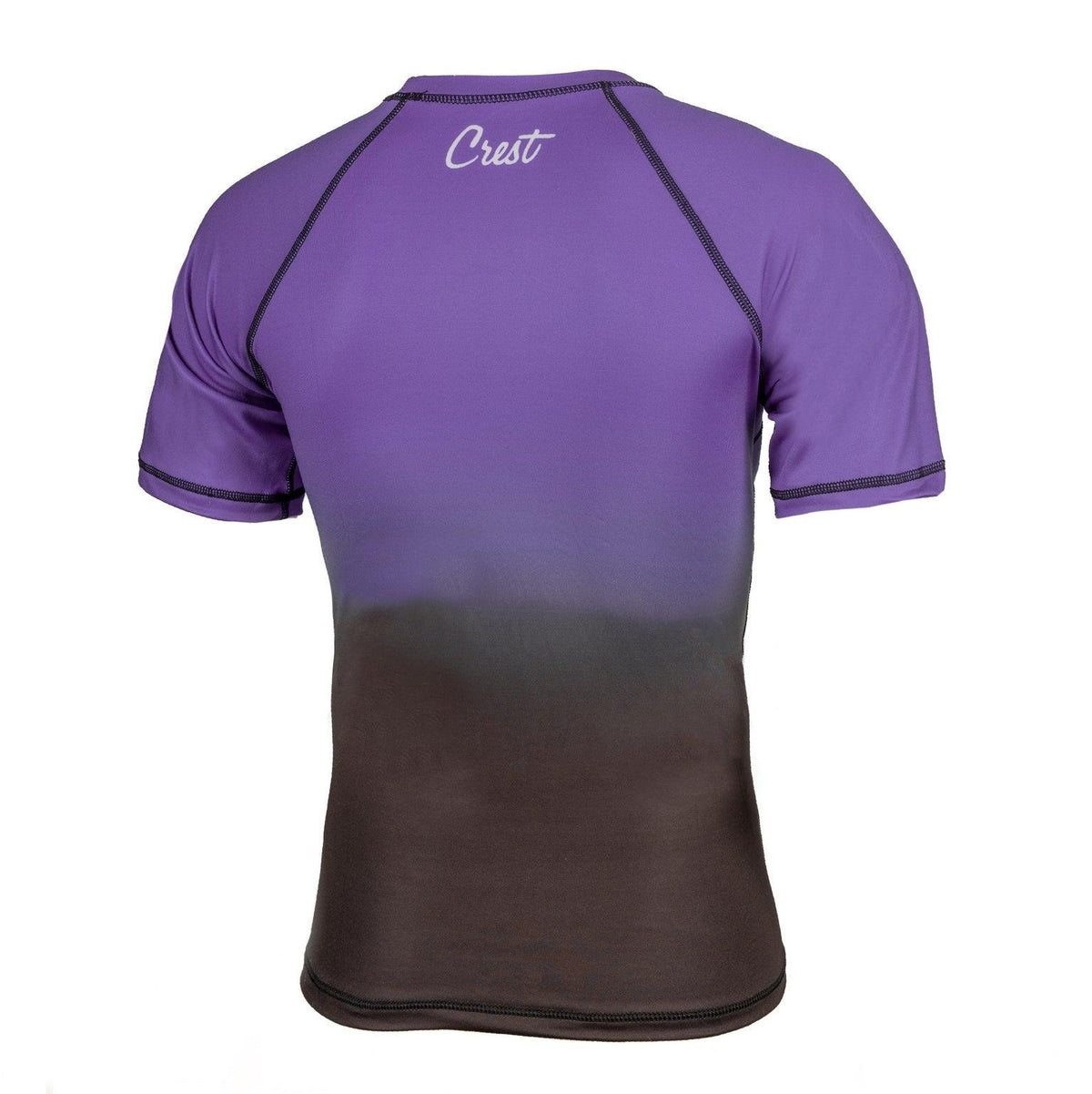 Rash Guard Purple (short) - Crest - PFG