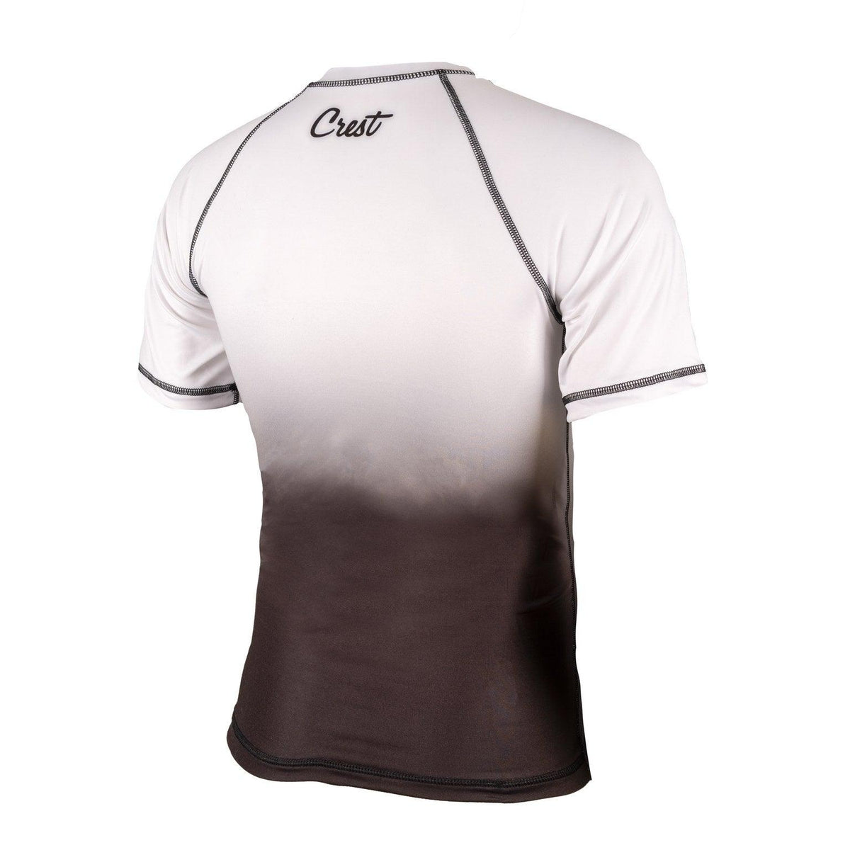 Rash Guard White (short) - Crest - PFG