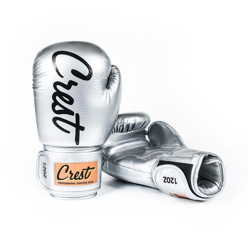 Crest Boxing Gloves &quot;Trivor 0.5&quot; | Silver - Crest - PFG