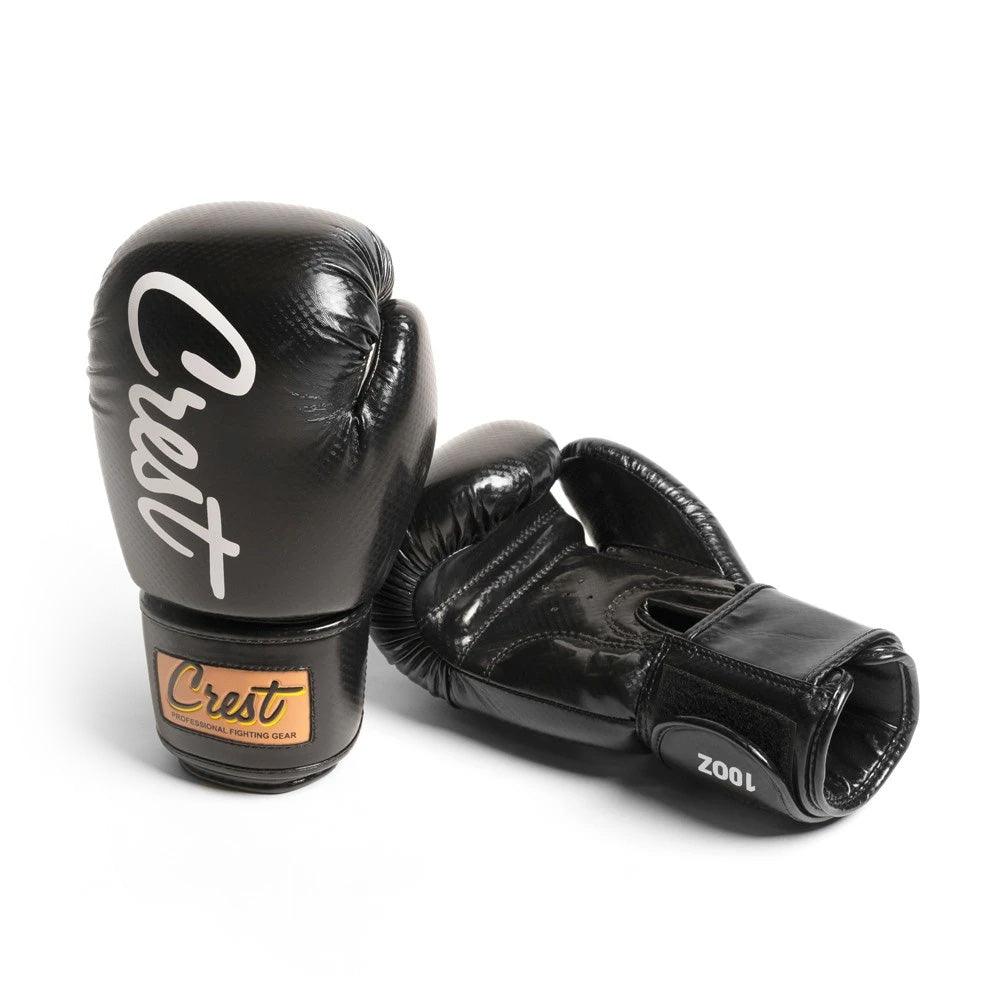 Crest Boxing Gloves "Trivor 0.5" | Black - Crest - PFG